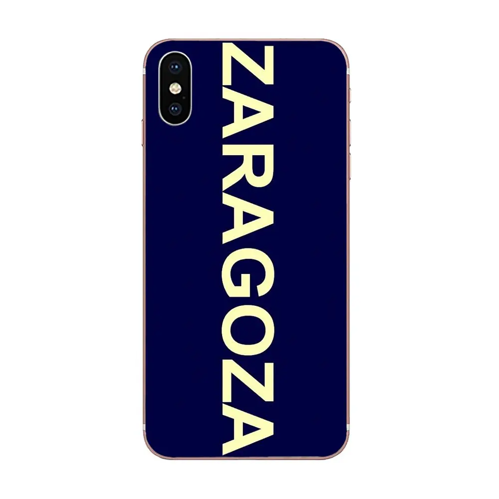 Мягкий Новый стиль реального Zaragoza логотип для Xiaomi Mi3 Mi4 Mi4C Mi4i Mi5 Mi 5S 5X 6 6X 8 SE Pro Lite A1 Max