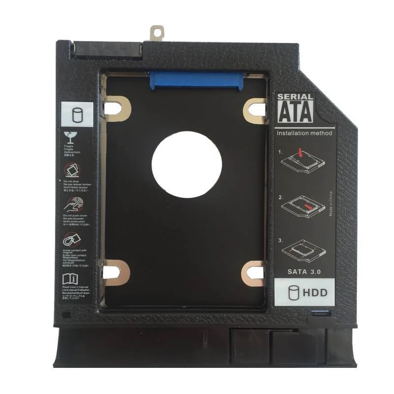 

Hot SATA 2nd SSD HDD Caddy For Lenovo V310 15 V310-15IKB/ISK/IBR Hard Disk Drive Caddy