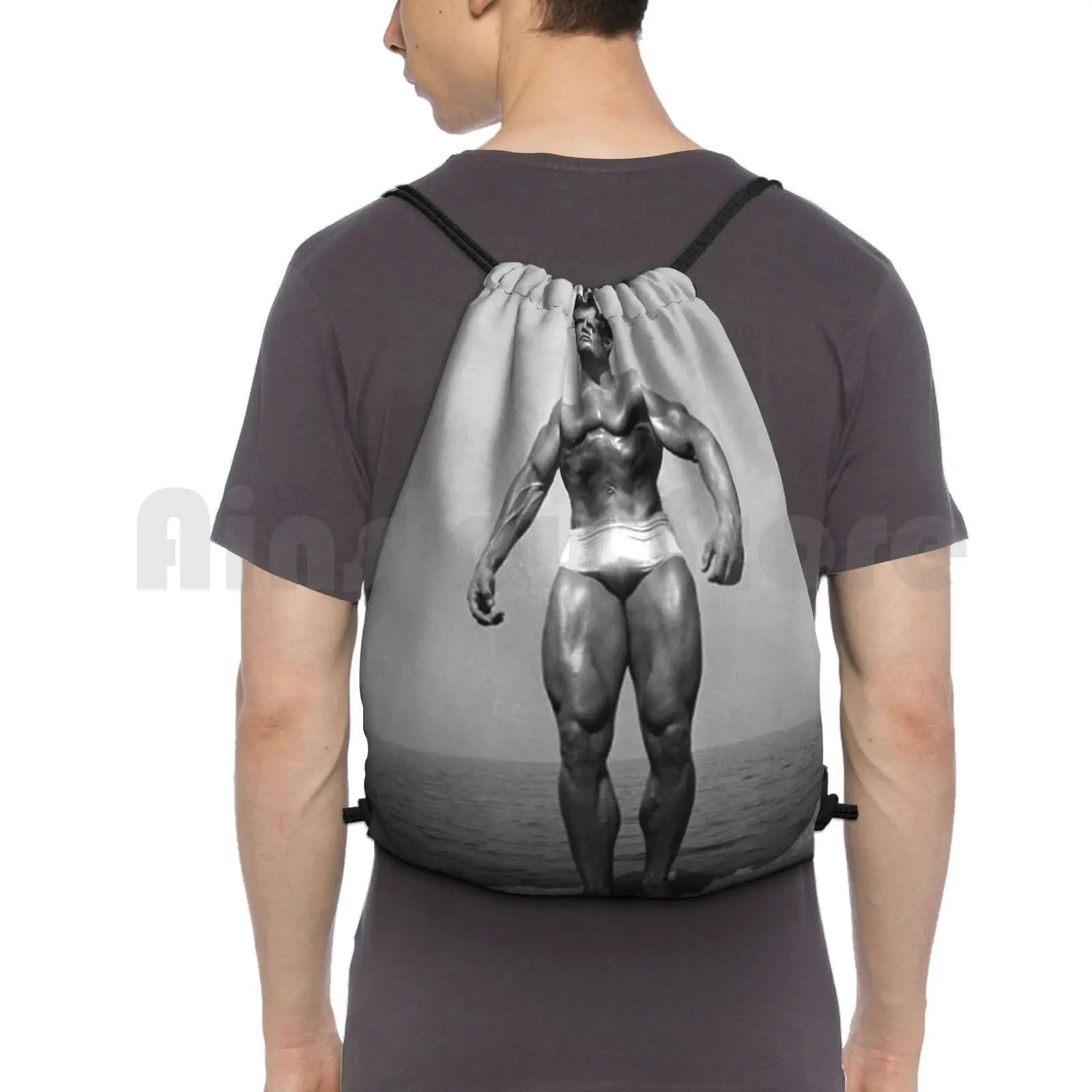 

Стив, раньше, сумка для спортзала, водонепроницаемая, Стив, ривс, Стив, рейвс, Геркулес, бодибилдинг на спине, старый