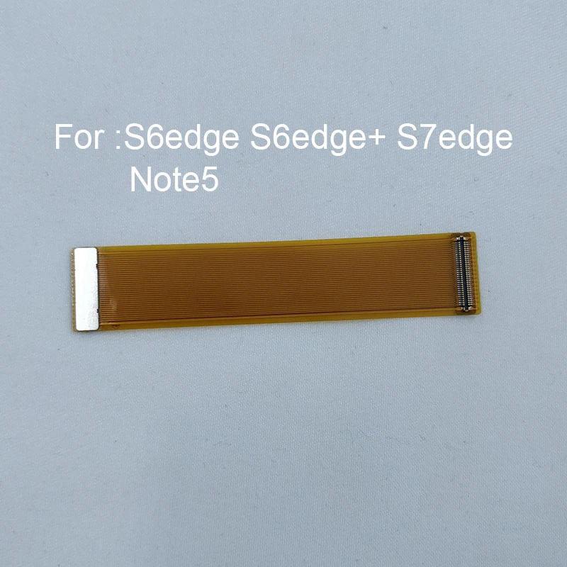 S6E S6EP S7E Note5 ЖК-дисплей тест Расширенный гибкий кабель для samsung S6 edge S7 edge S8 S8+ S9 S9+ Note5 Note8 дигитайзер тест er гибкий ленточный кабель - Цвет: S6E S6EP S7E Note5