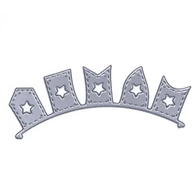 1 pieza Bandera de acero diseno pancarta troquelado Metal Скрапбукинг troquelados|Вырубные штампы| |