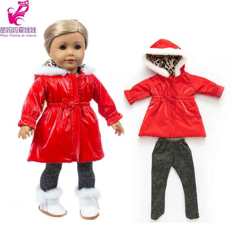 

Doll Clothes Baby Doll Coat for 18 Inch Girl Doll Jacket Shoes Boots Toys Wear