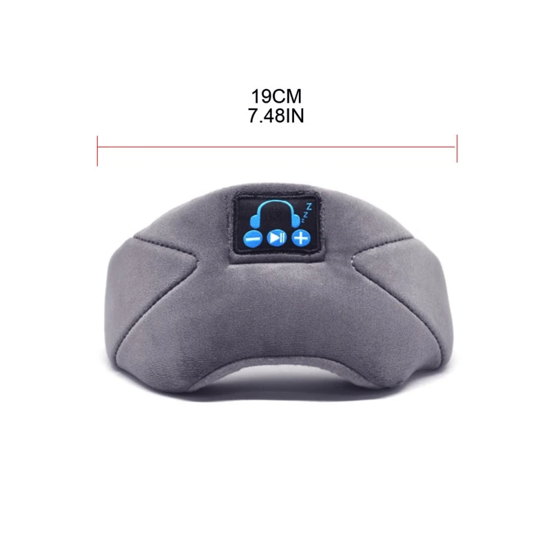 

Беспроводная успокаивающая маска для сна с шумоподавлением и поддержкой Bluetooth
