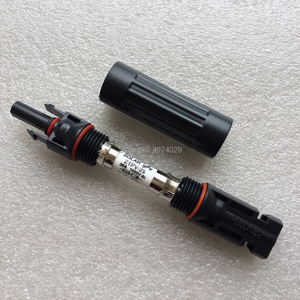 Предохранитель 10 а/20 А/30 А с защитой 1000 В постоянного тока штекер-Фем