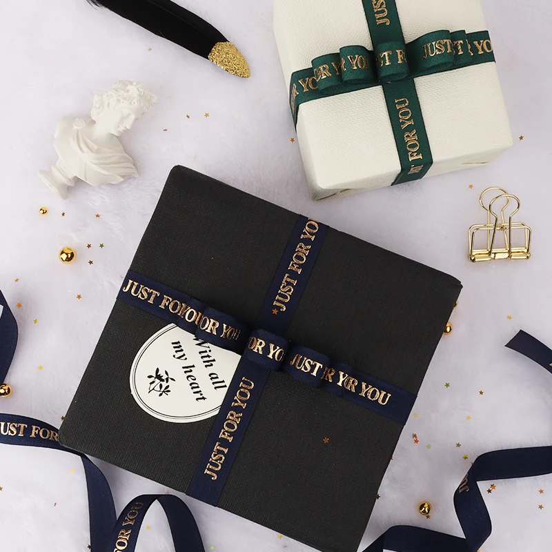 16 мм только для вас ленты Lover свадебное мероприятие вечерние декор рождества дня