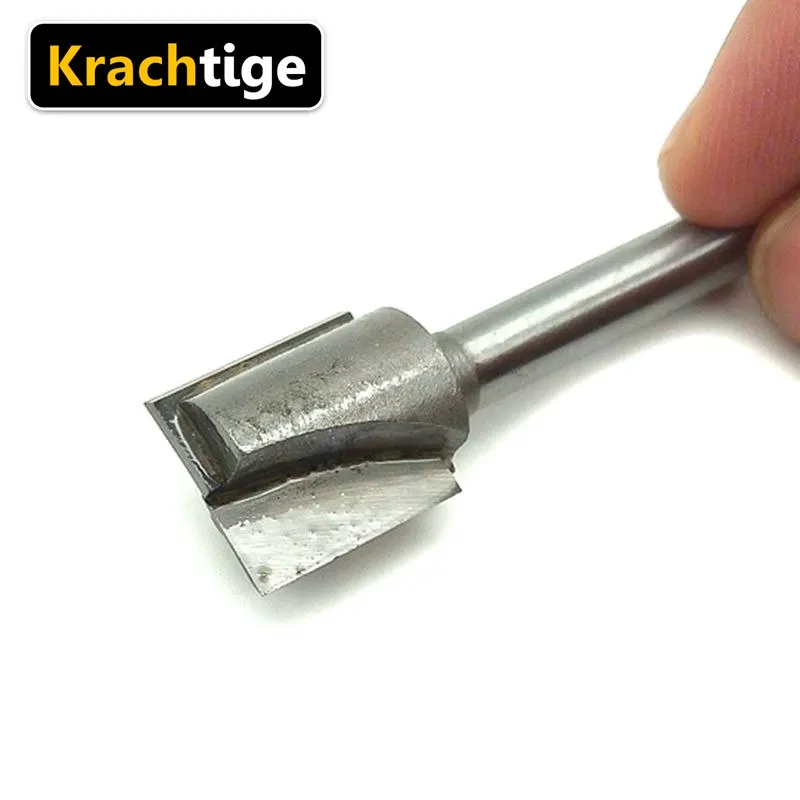 Krachtige плоский концевой фреза 1/4 хвостовик деревообрабатывающий фрезерный станок