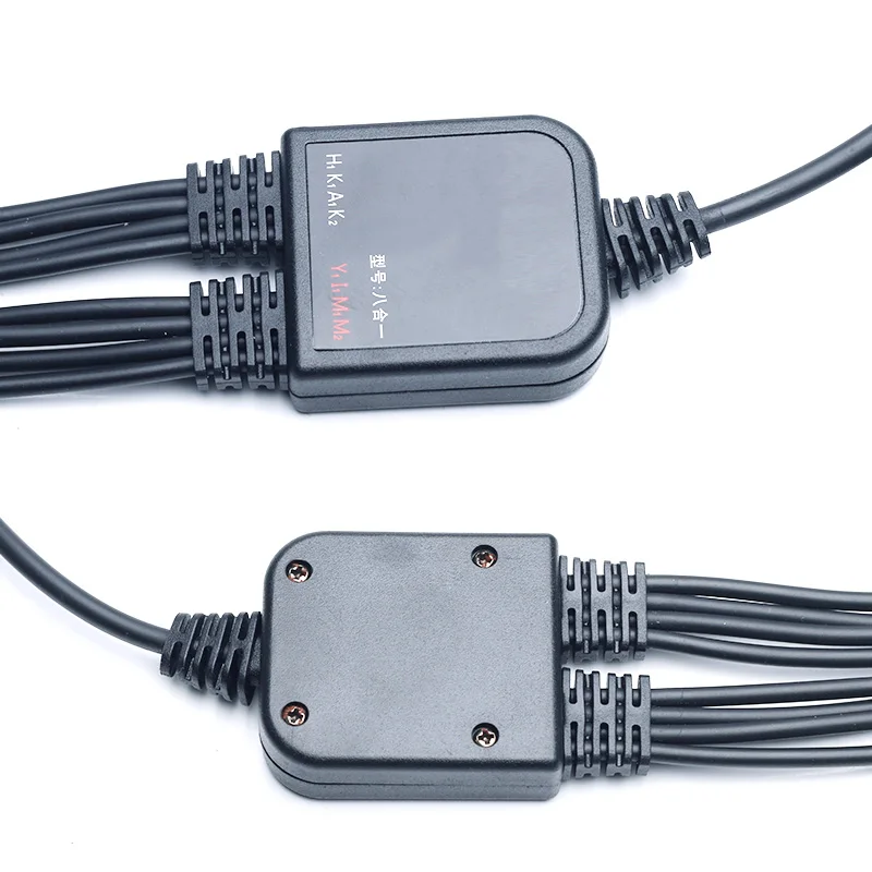 8 in 1 Computer USB Programming Cable for BaofengUV5R UV82 kenwood Motorola Yaesu Icom Handy Walkie Talkie Car Radio CD Software