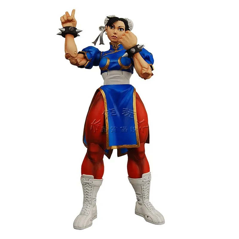 Экшн-фигурки Bandai Street Fighter Long Ken Gu Lie Chun Li Hag призрачные подвижные фигурки с