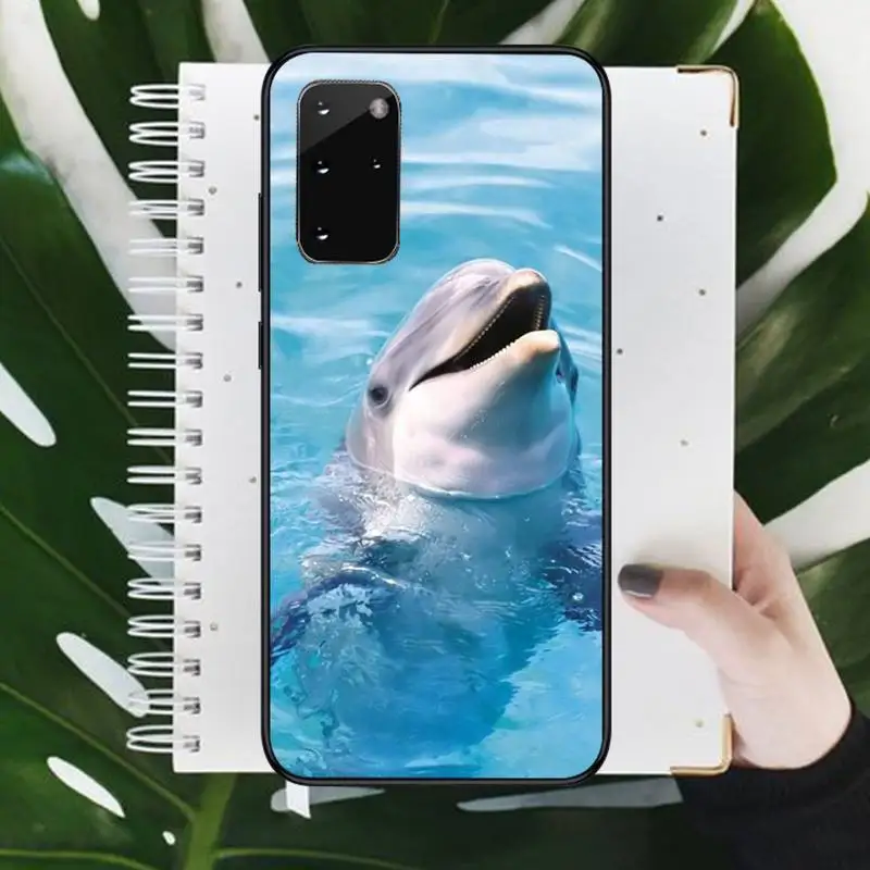 

ocean dolphin cute animal Phone Case For Samsung galaxy S 9 10 20 A 10 21 30 31 40 50 51 71 s note 20 j 4 2018 plus