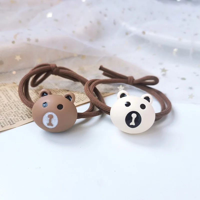 

Детские резинки для волос с животными, эластичные украшения для волос для девочек, детские завязки