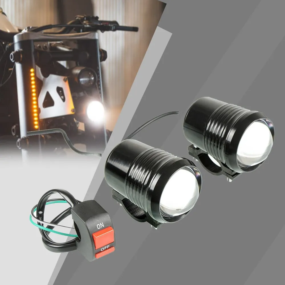 

For YAMAHA SUPER TENERE RD 250 LC RD350LC XZ550 XTZ HONDA CB600 CB900F Motorcycle Headlights Headlamp Spotlights Fog Head Light