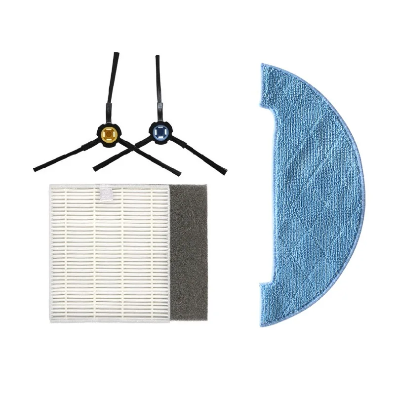 

Robot Vacuum Cleaner HEPA Filter Side Brush Mop Cloth for Ilife V8 V8S X750 A7 X800 X785 Robot Parts Accessories