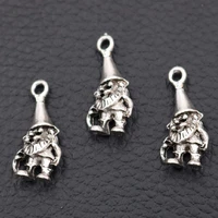wkoud 10pcs silver color 3d tree monster elf charm retro necklace bracelet diy metal jewelry alloy pendant 24 10mm a390