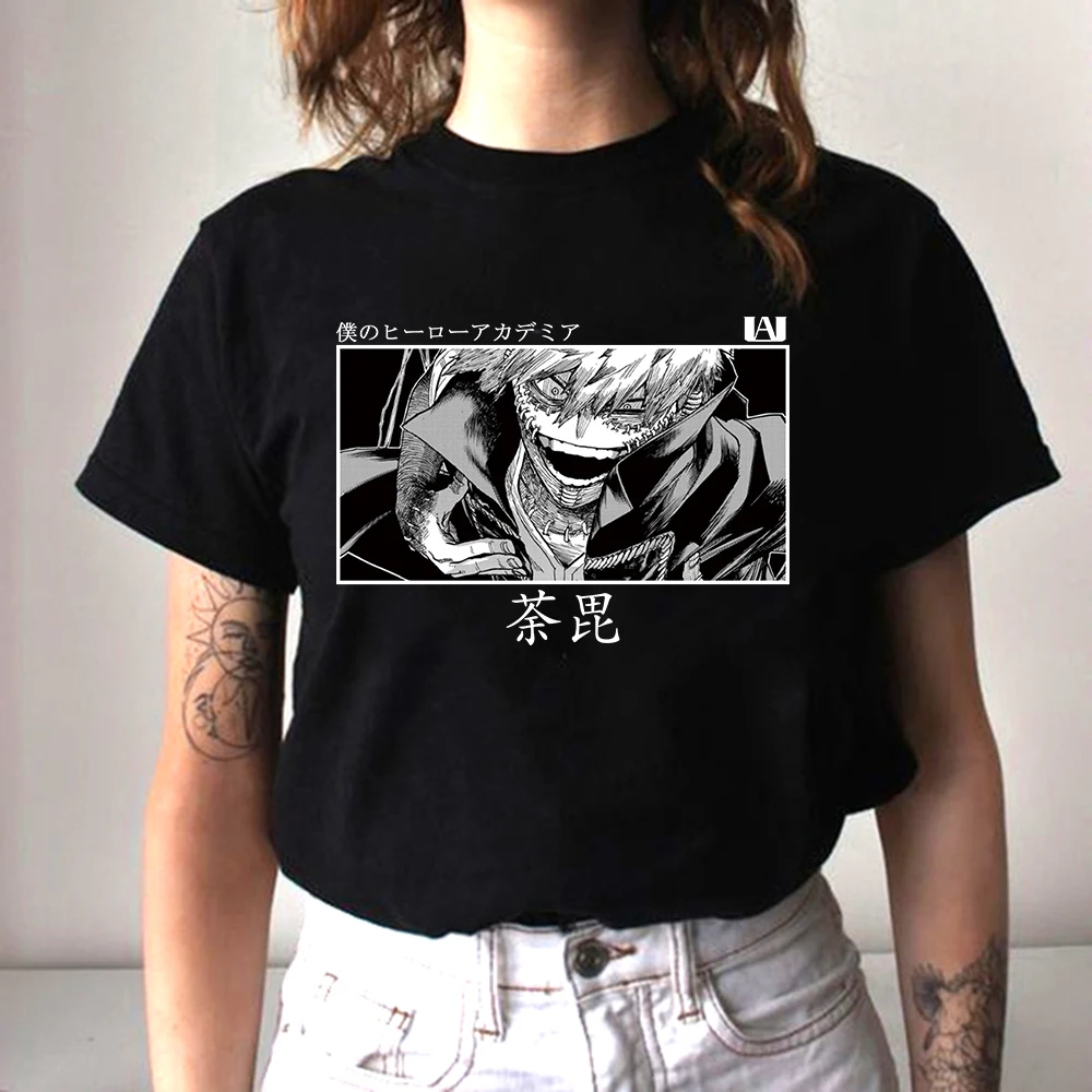 С героями из мультфильма Мой герой глаз футболка для мужчин Забавные топы