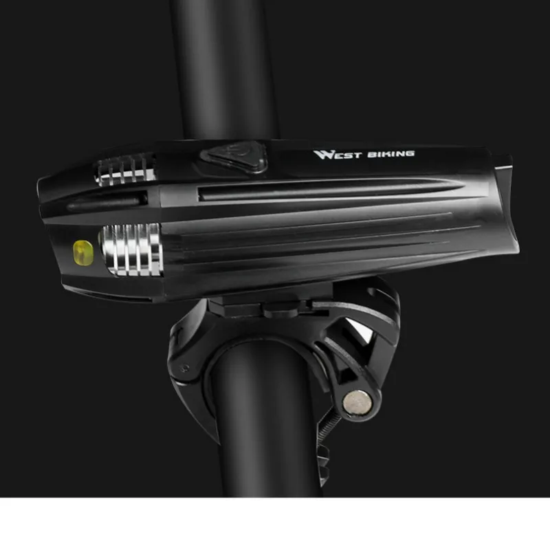 

Bicycle Lamp Warning Intelligent USB Charging Fashion Front Lamp Night Riding Dead Flying Single Mountain Front Lamp Riding Lamp