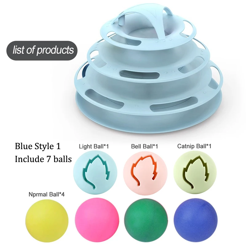 Turntable and ball 3 Забавные игрушки для животных кошка Сумасшедший мяч Интерактивная развлекательная тарелка играть проигрыватель кошка игрушка для домашних животных IQ Обучение, игры, игрушки - Цвет: Turntable and ball 3