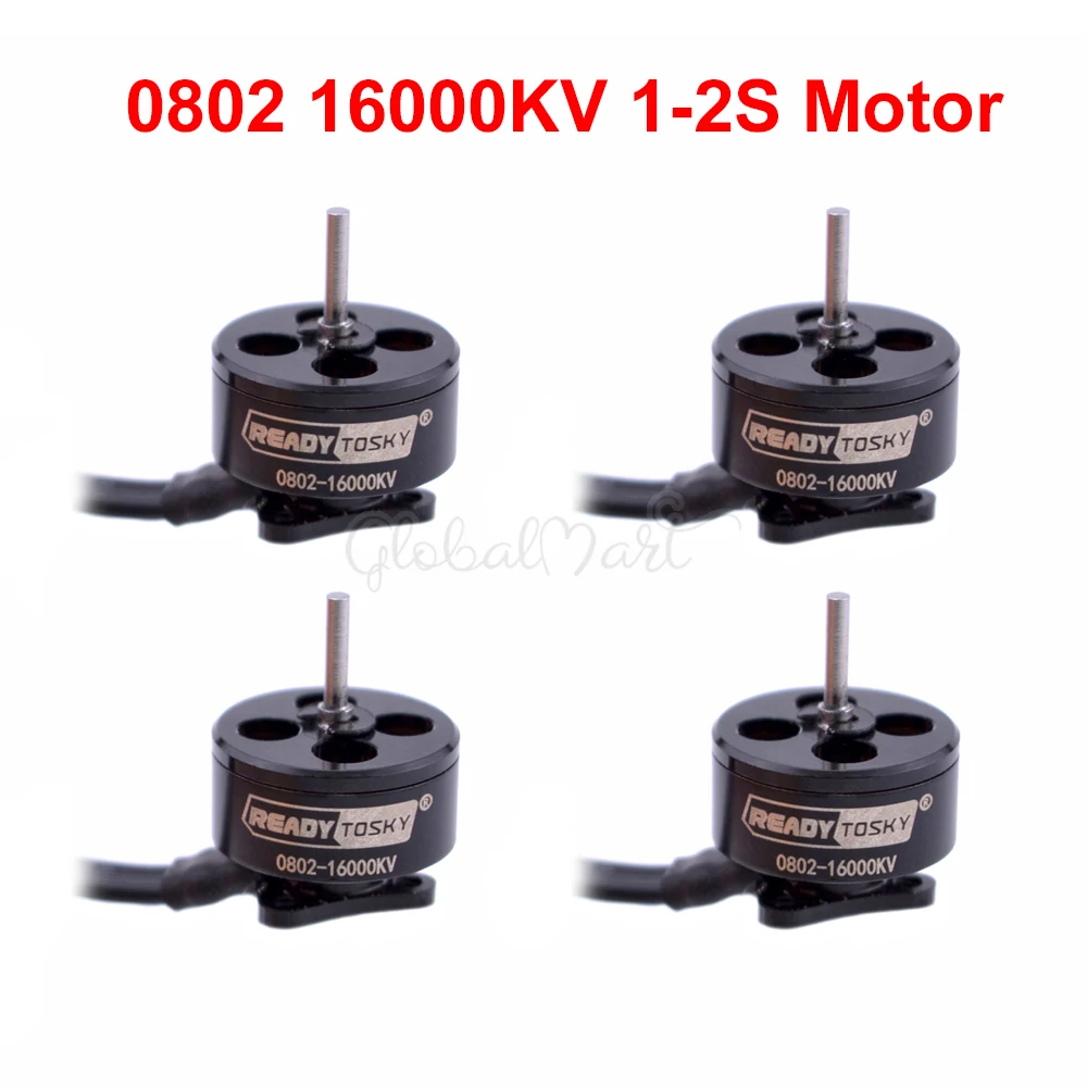 Readytosky 0802 1-2S 16000KV миниатюрный бесщёточный электродвигатель для Mobula7 Snapper7 Bwhoop75 Мультикоптер RC Drone запасные части
