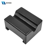 benoo 124 pack universal square slotted jack pad rubber jack stand adapter frame rail protector pinch weld protector pad