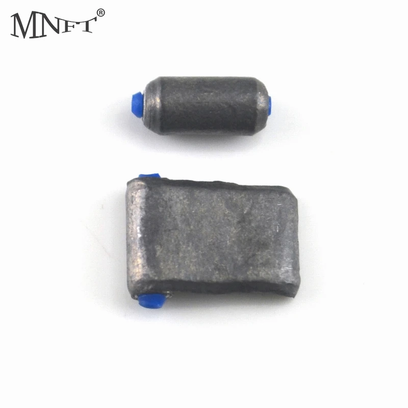 

MNFT 100pcs Electrolytic Lead Roll Fast Sinking Sinker With Quick Fishing Line Connector Seat Lead Sheet 1g 1.5g 2g 2.5g 3g