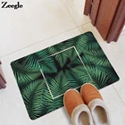 Zeegle лист печатных прихожей резиновый коврик анти-скольжения уличный дверной коврик Кухня Ванная Комната ковров Спальня прикроватный коврик для ног