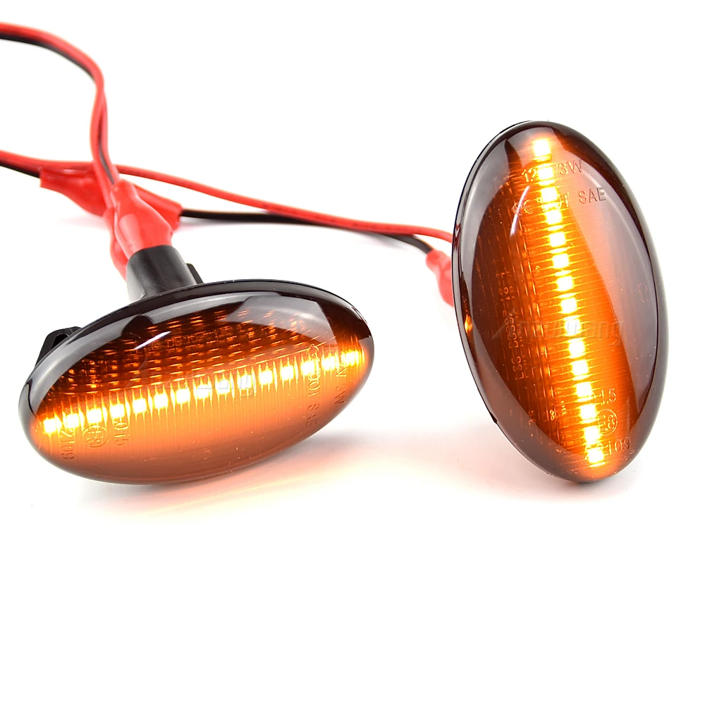 Динамический светодиодный боковой указатель поворота повторитель света лампа