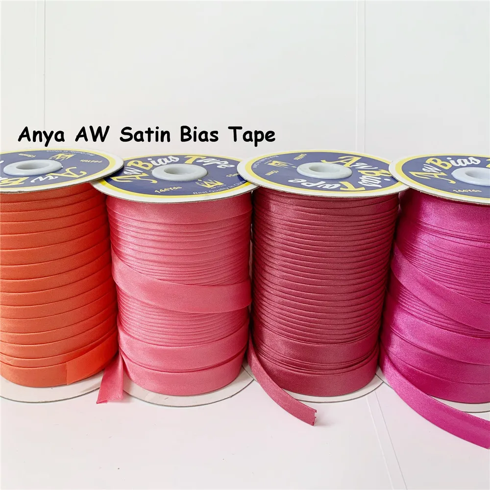 

5/8 "(15 мм) X20Yards/Card атласная переплетная лента, AW бренд ручной работы, пошив одежды «сделай сам» и Обрезка