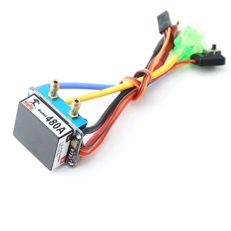 480A ESC воздушное охлаждение 380/540/775 матовый регулятор скорости двигателя
