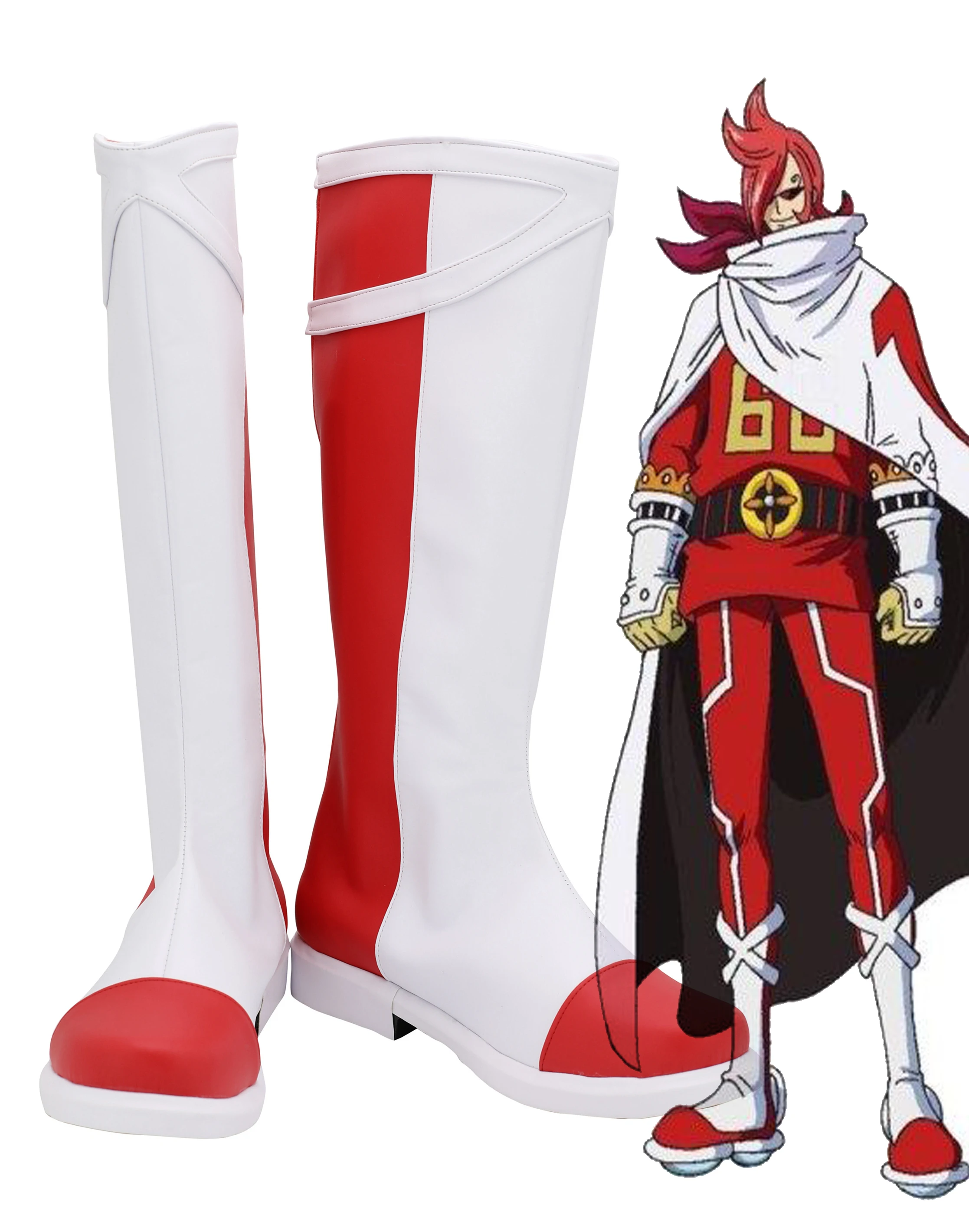Аниме ONE PIECE Vinsmoke Ichiji ботинки для костюмированной вечеринки Кожаные туфли на