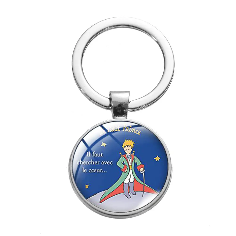 Новинка Классические маленький брелок принц и узором в виде мультяшной лисы с