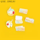 Радужные искусственные эмалированные булавки для рисования, ручка, воротник, булавки для мужчин и женщин, художественные украшения, подарки для художника