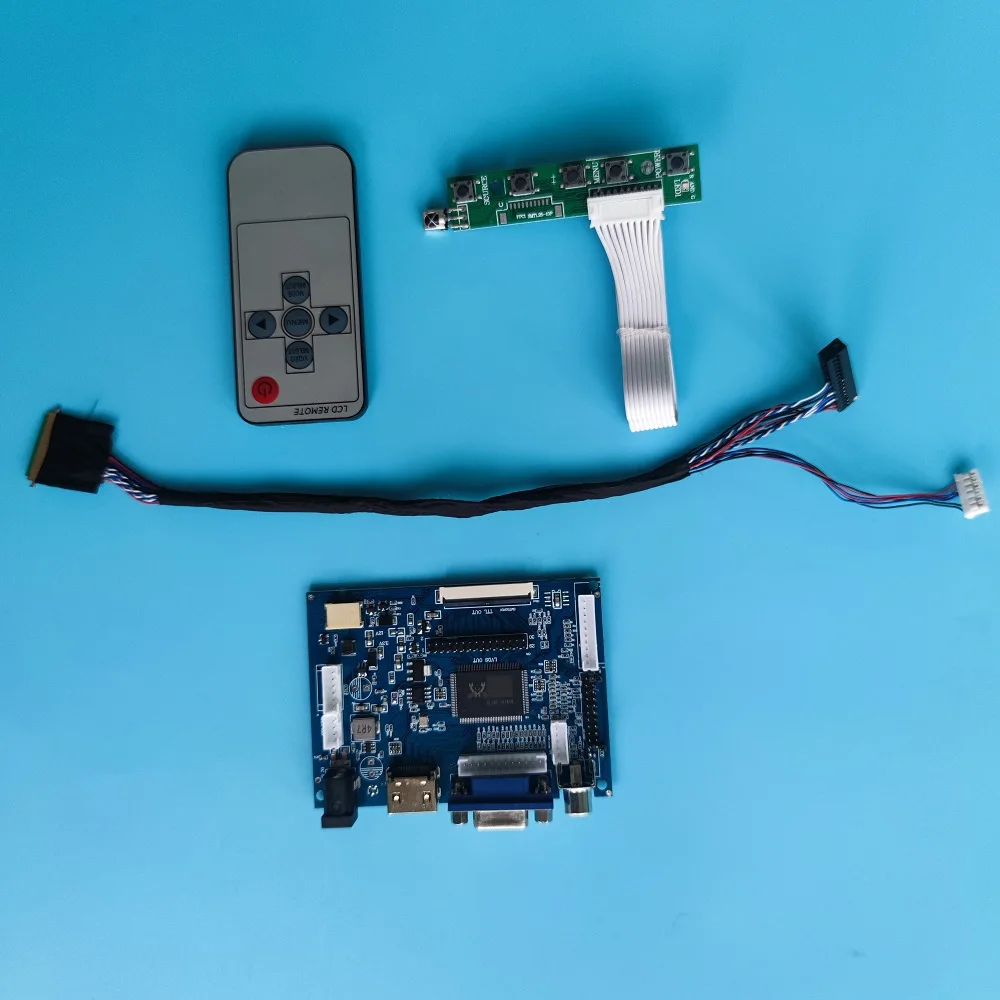 Комплект для B156XW03 V2/V0/V1 1366x768 ПАНЕЛЬ драйверсветодиодный LED HDMI совместимая плата