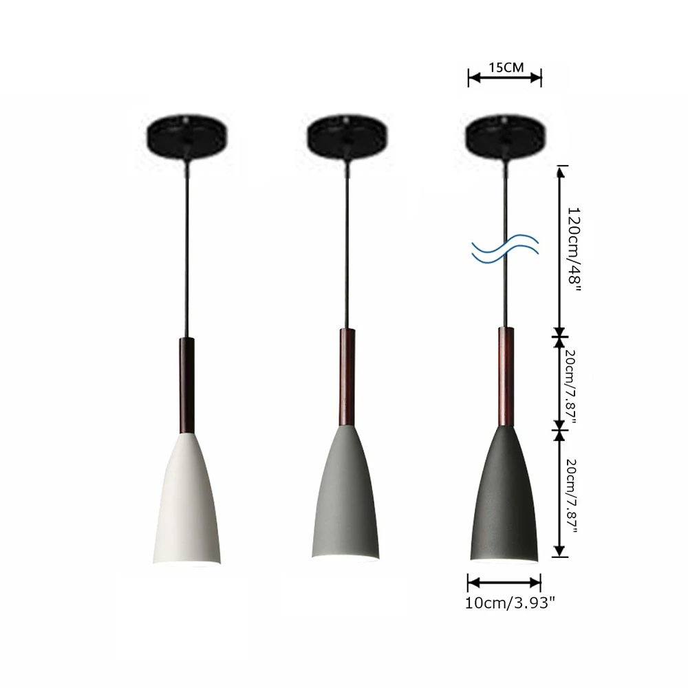 

Nordic Moderne Hanger Verlichting Over Eettafel Keuken Eiland Opknoping Lampen Eetkamer Lichten E27 Minimalistische Hanglampen