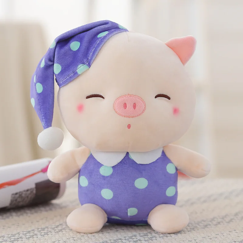 

Best-selling Cartoon Cute Sleeping Pig Plush Toy Fashion Creative Soft Animal Doll Comfort Doll Children Holiday Birthday Gift