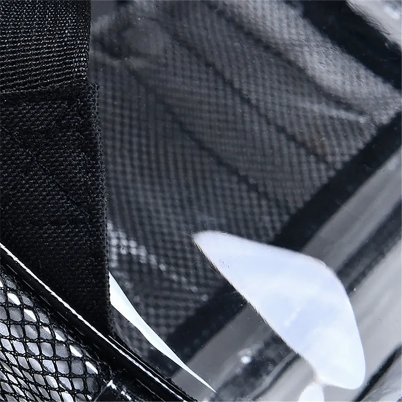 

PVC Waterproof Transparent School Bag See Through Backpacks High Quality Large Capacity Backpack Solid Clear Backpack