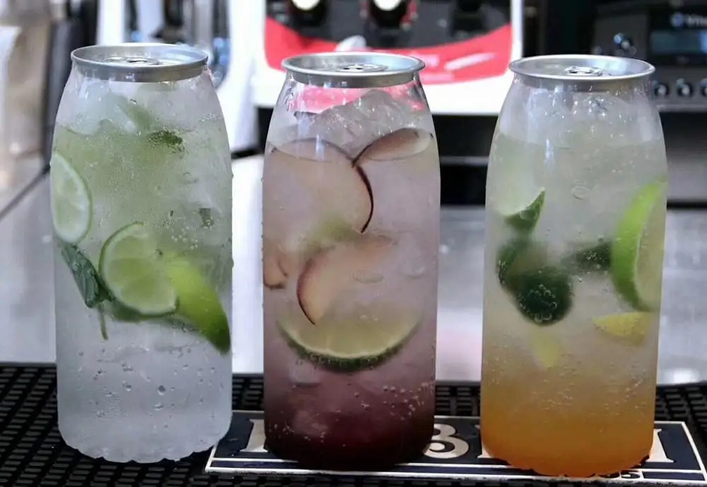 100 шт. ПЭТ чашки бутылки для банки запайки 500 мл прозрачная банок|Вакуумные