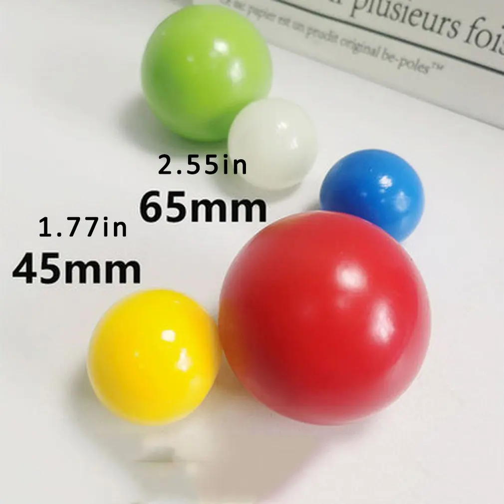 

4pcs Wall Decompression Ball Sticky Squash Ball Sticky Target Ball Ceiling Ball Luminous Decompression Toy For Kids