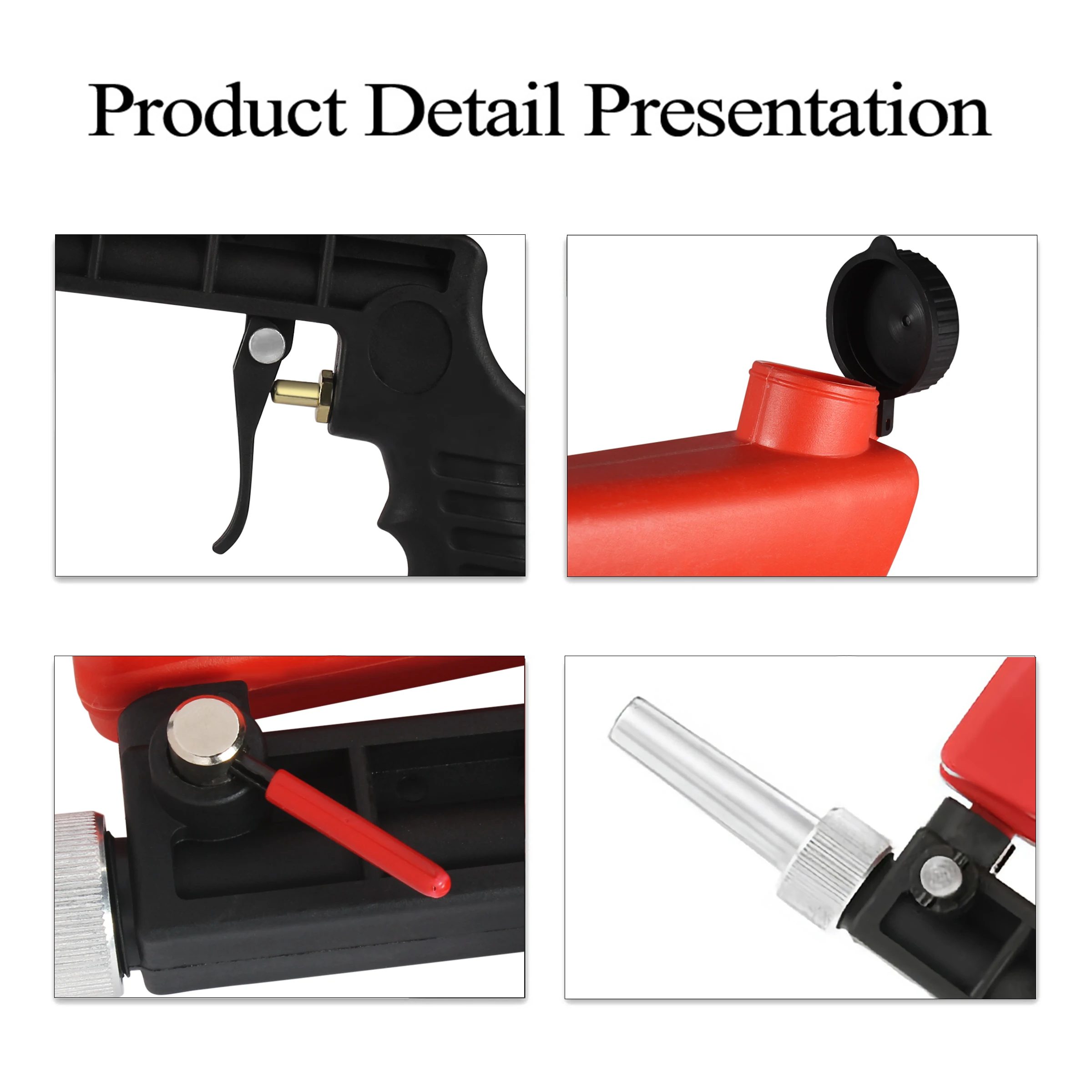 Портативный гравитационный Пескоструйный пистолет STARY 90psi пневматический