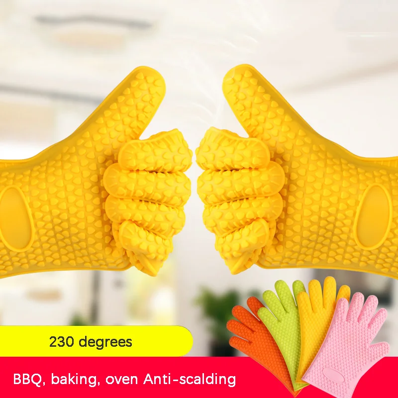 2 шт высокотемпературные кухонные утолщенные анти-обжигающие изоляционные