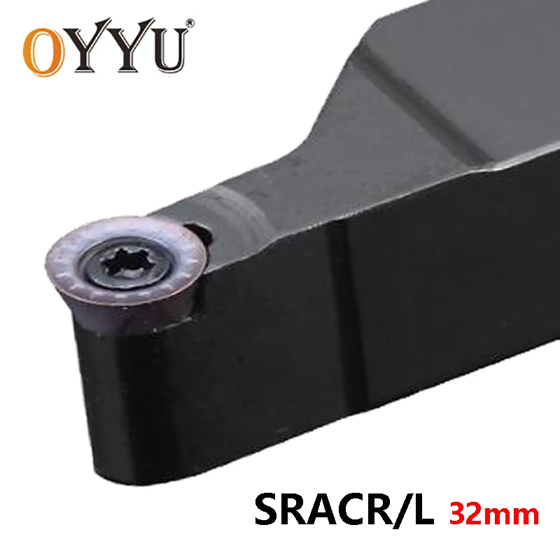 

OYYU SRACR SRACL 32mm SRACR3232P08 SRACR3232P10 SRACR3232P12 SRACR3232P16 Cabride Inserts Turning Tool Holder Lathe Cutter