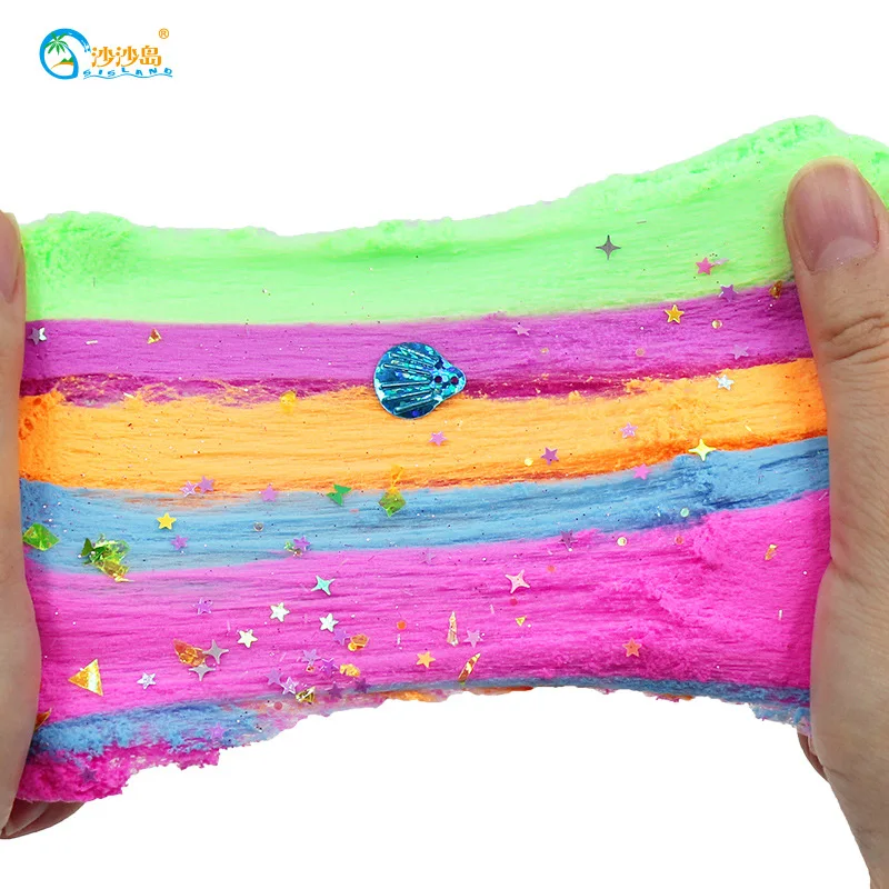 

Plasticine Toy Cloud Slime Fluffy Polymer DIY Polymer Accessories Sand Plasticine Charms Gifts for Kids
