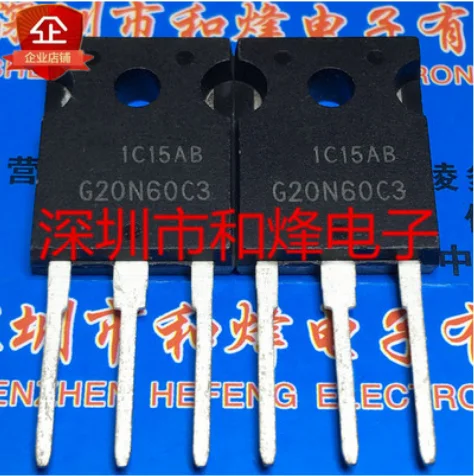 

Free Shipping 20pcs G20N60C3 HGTG20N60C3 TO-247