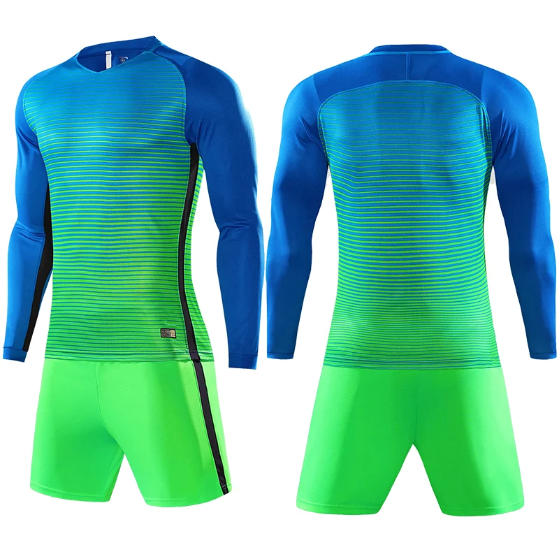 Мужские и детские футбольные Трикотажные изделия Униформа с длинными рукавами