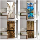 Настенные обои Renov с рисунком Будды, ангела, Дельфина, водостойкие декоративные наклейки, самоклеящиеся рисунки на дверь холодильника, новый домашний дизайн