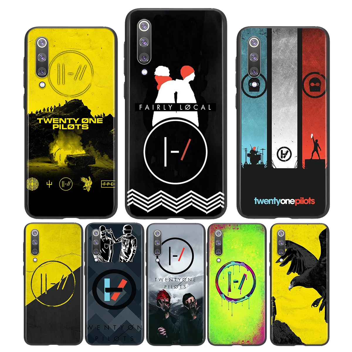 

Twenty One Pilots For Xiaomi Poco X3 NFC M2 X2 F2 F3 C3 M3 F1 Pro Mi Play Mix 3 A3 A2 A1 Lite Soft Phone Case