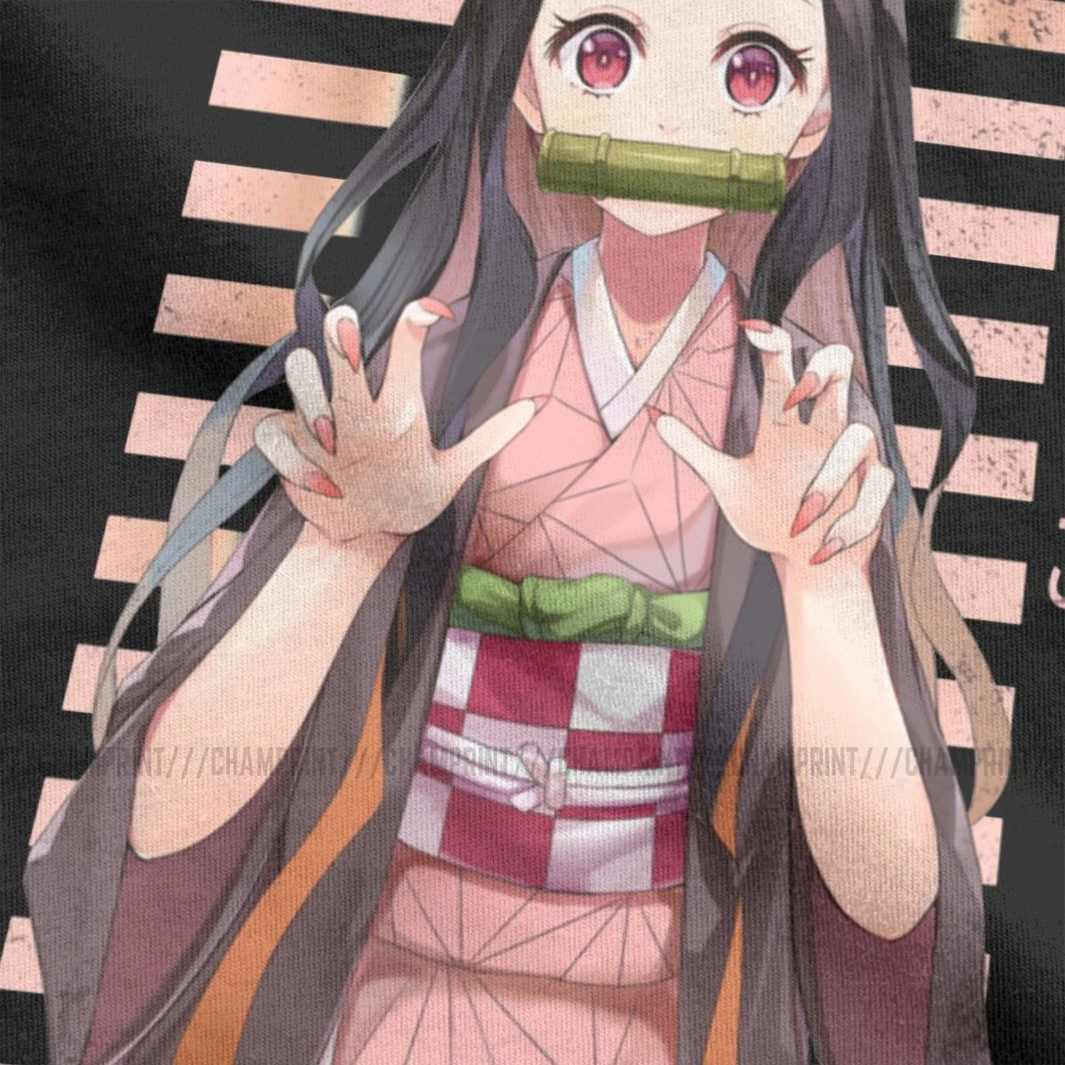 Nezuko Kimetsu No Yaiba, Мужская футболка, Demon Slayer, аниме, потрясающая футболка, футболка с коротким рукавом, хлопок, Новое поступление одежда