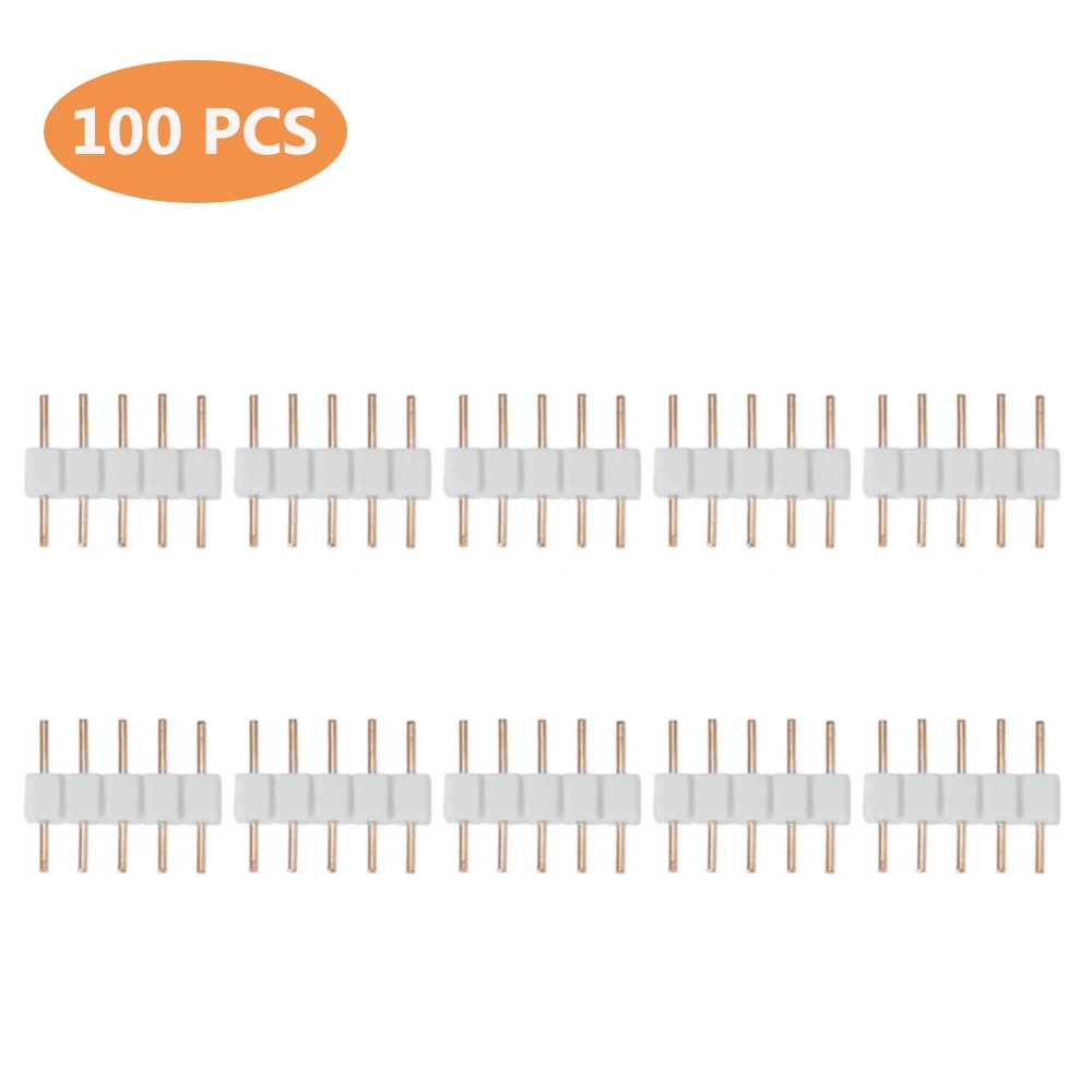 100 шт. 4 контакта RGB / 5 контактов адаптер RGBW для /RGBW 5050 3528 | Освещение
