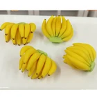 Мини еда Фрукты Банан для 1:12 кукольный домик Миниатюрный Кукольный пучок банан кухня еда Фрукты Аксессуары декор кукольный домик Миниатюрный