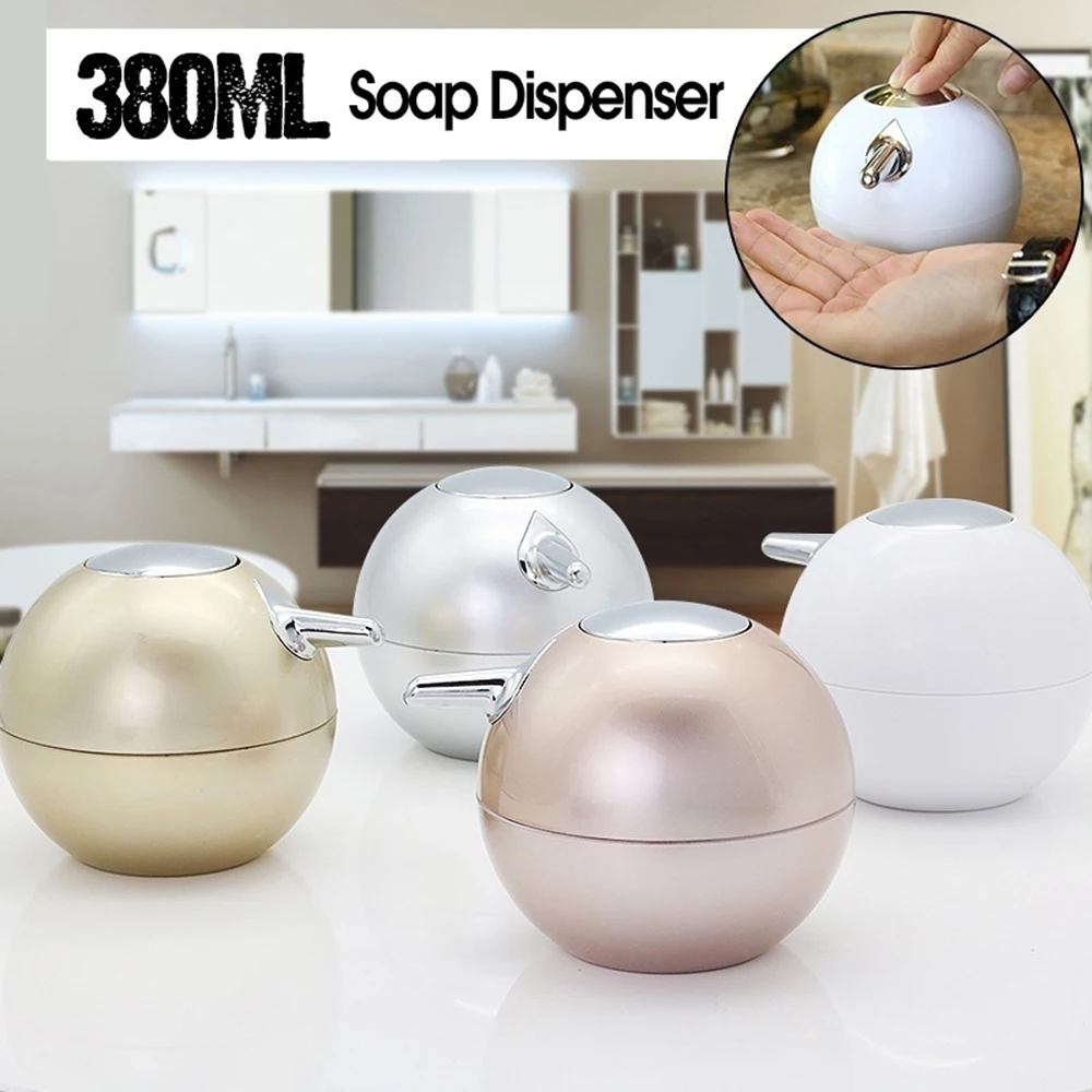 380 мл Сферический дозатор мыла насос для душа бутылка шампуня контейнер