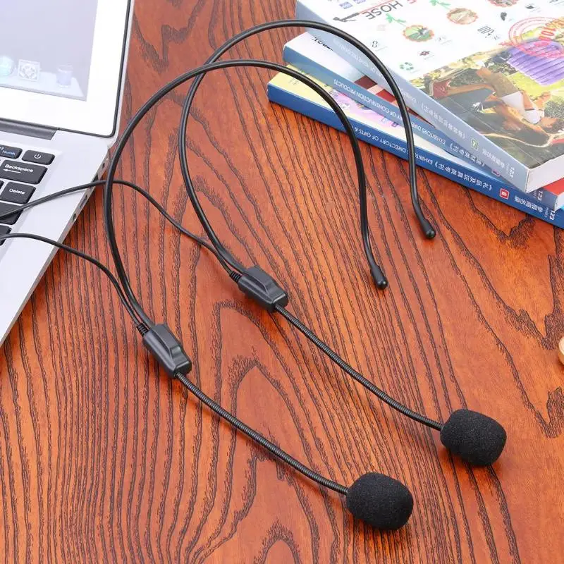 2 шт. головная гарнитура микрофоны головные с мини-разъемом XLR TA3F широко