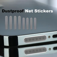 8Pcs set Universal Metal Phone Speaker Anti Dust Mesh Sticker For iPhone Pro Promax Earpiece Net Accessory